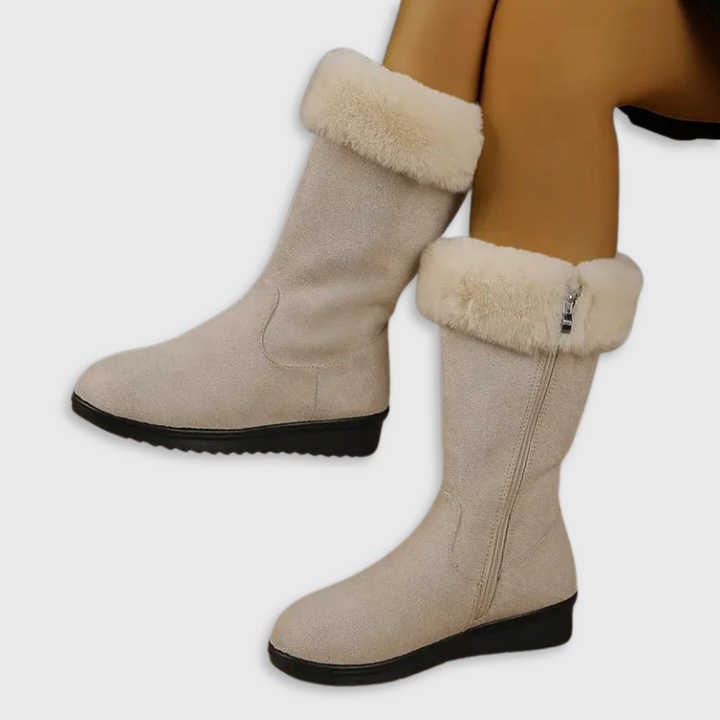 Hailey – Winterlaarzen met Wollen Voering
