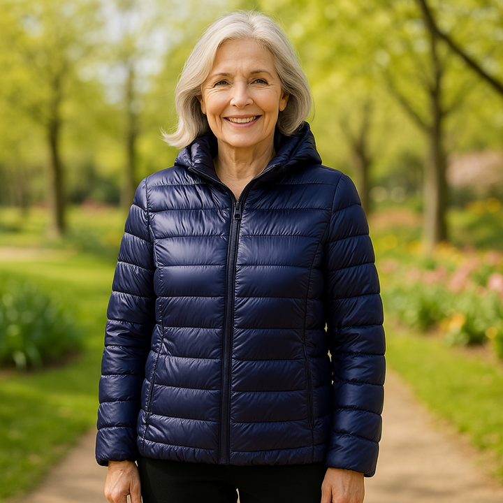 ULLA Gewatteerde Tussenjas | Marineblauw