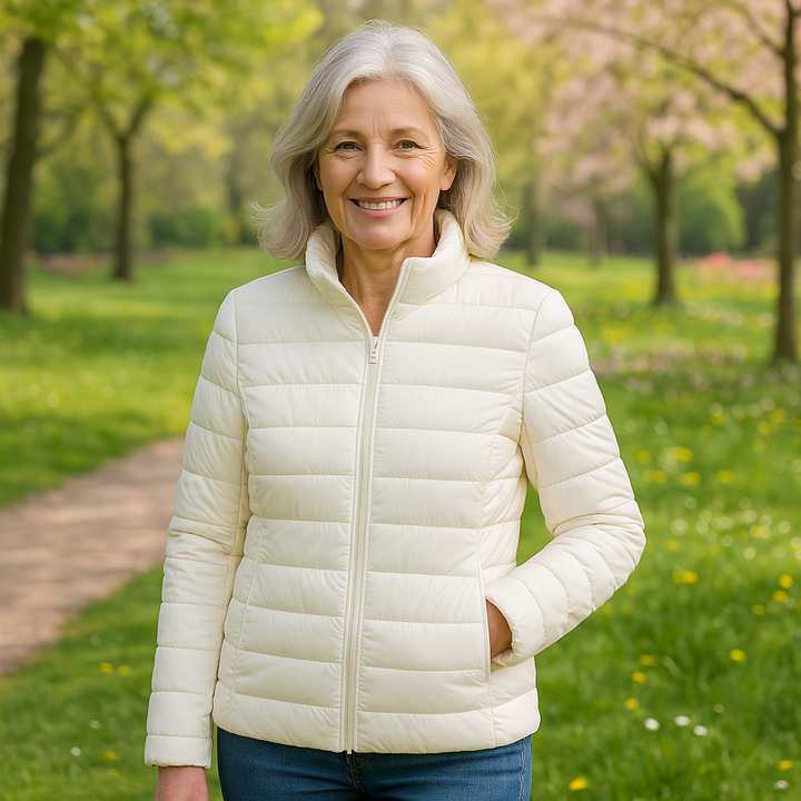 ULLA Gewatteerde Tussenjas | Wit