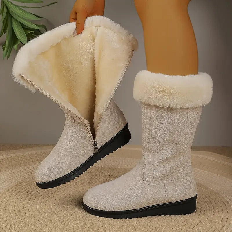 Hailey – Winterlaarzen met Wollen Voering