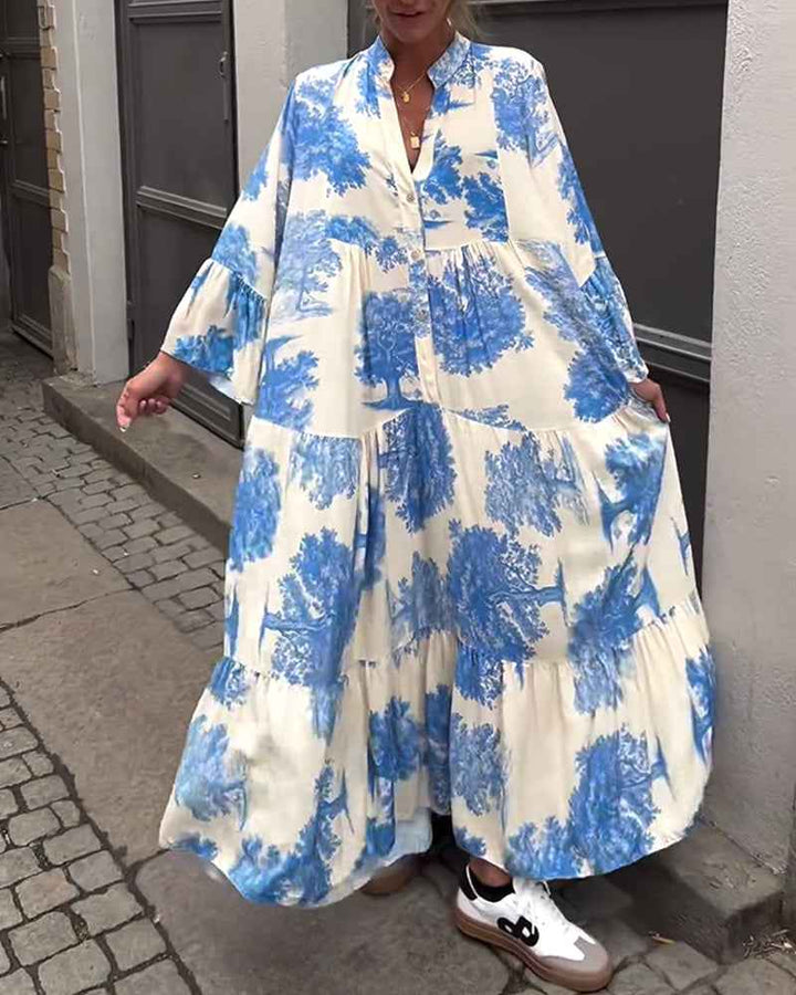 Ophelia - Lange Vloeiende Jurk
