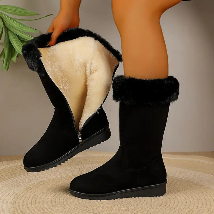 Hailey – Winterlaarzen met Wollen Voering