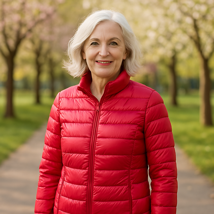 ULLA Gewatteerde Tussenjas | Rood