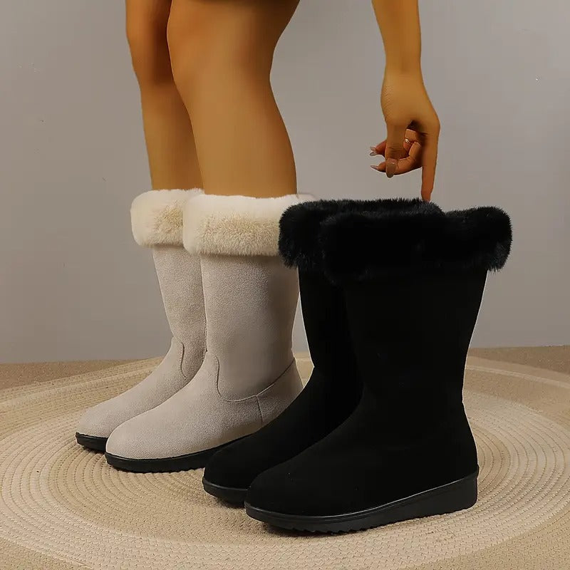 Hailey – Winterlaarzen met Wollen Voering