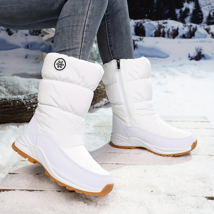 Mary – Waterdichte Winterlaarzen met Pluche Voering