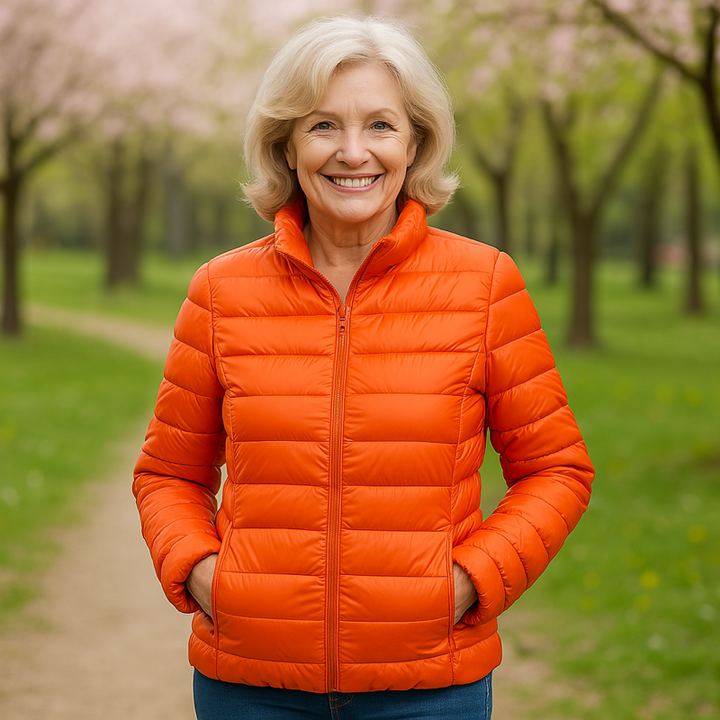 ULLA Gewatteerde Tussenjas | Oranje