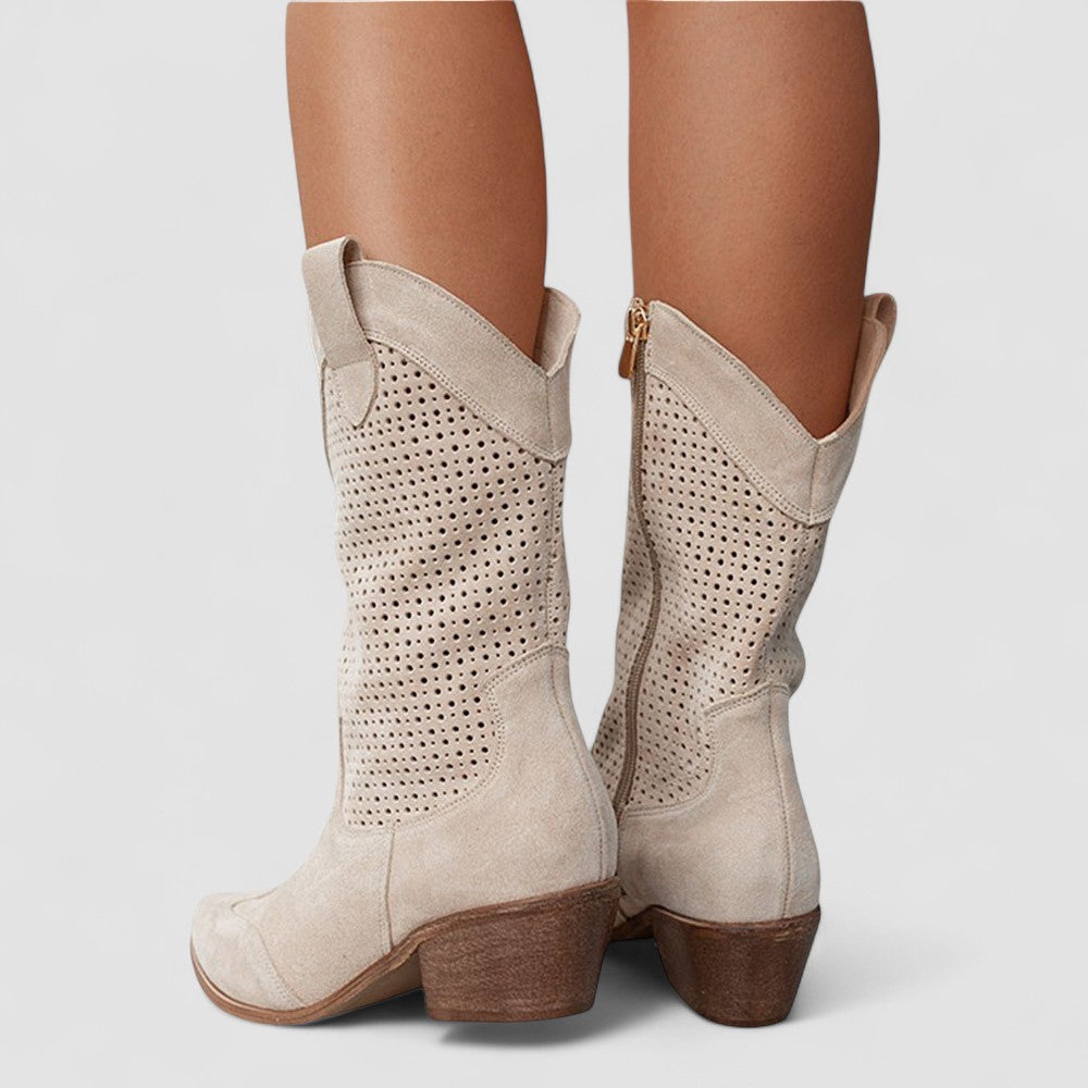 Rachel – Westernlaarzen met Gelzool