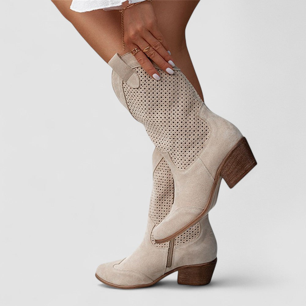 Rachel – Westernlaarzen met Gelzool