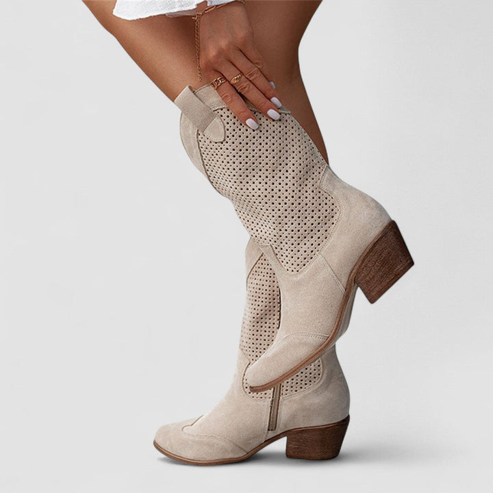 Rachel – Westernlaarzen met Gelzool