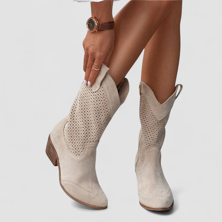 Rachel – Westernlaarzen met Gelzool
