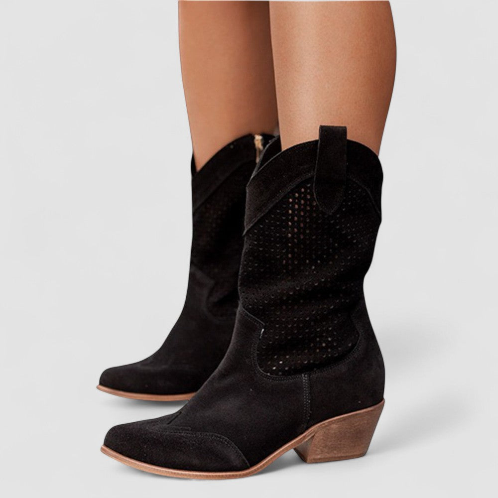 Rachel – Westernlaarzen met Gelzool