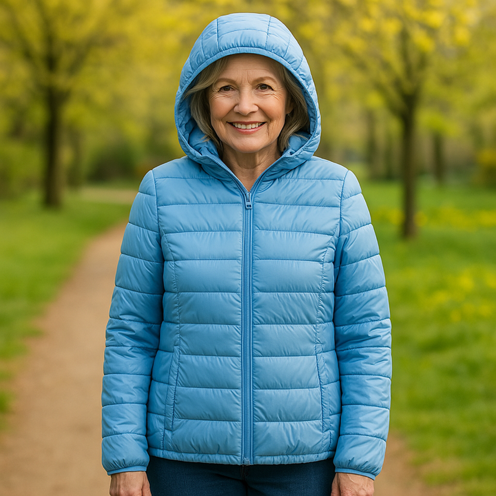 METTA Gewatteerde Tussenjas | Babyblauw