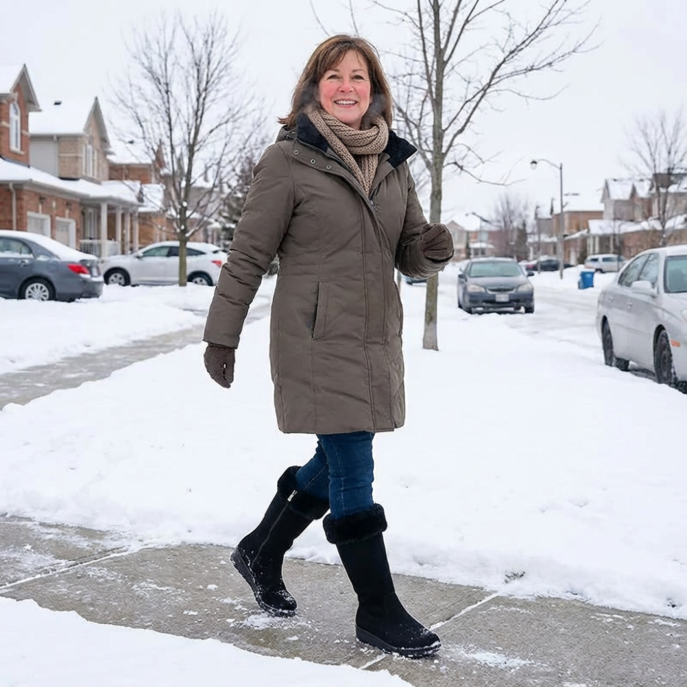 Hailey – Winterlaarzen met Wollen Voering