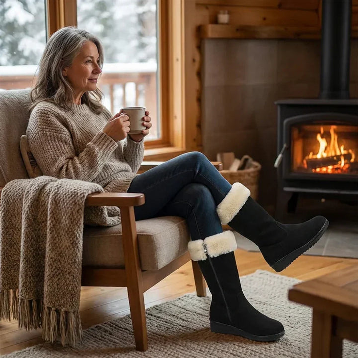 Hailey – Winterlaarzen met Wollen Voering