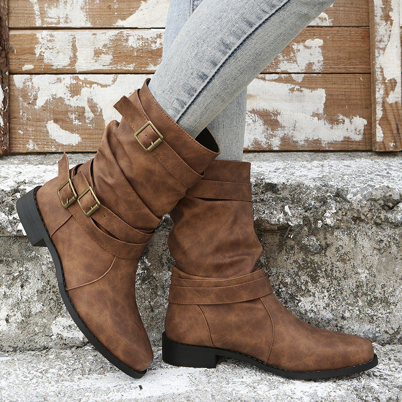 Annette – Gevoerde Laarzen met Antislipzool
