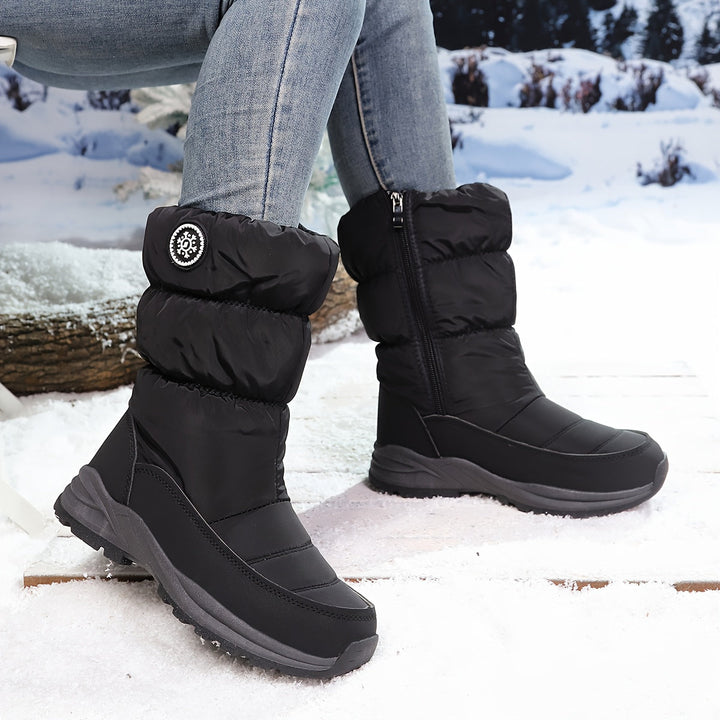 Mary – Waterdichte Winterlaarzen met Pluche Voering
