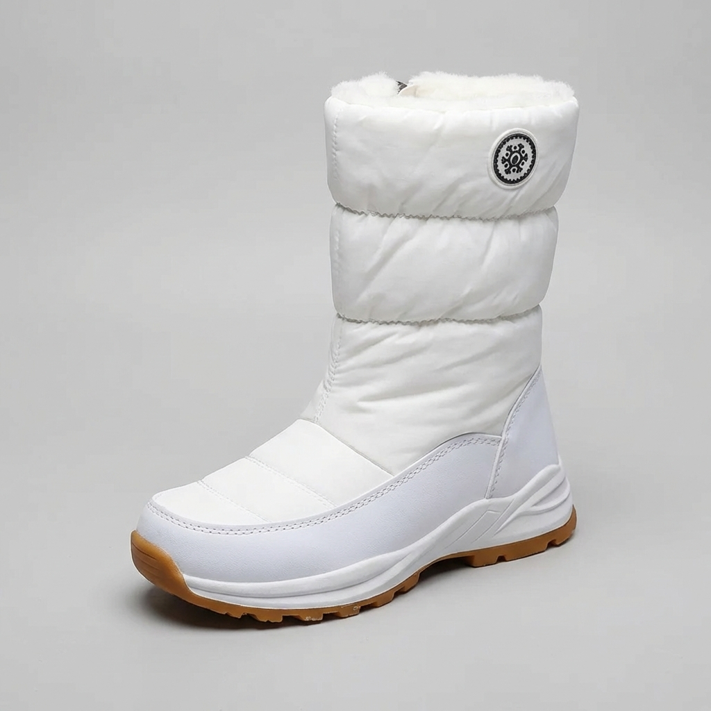 Mary – Waterdichte Winterlaarzen met Pluche Voering