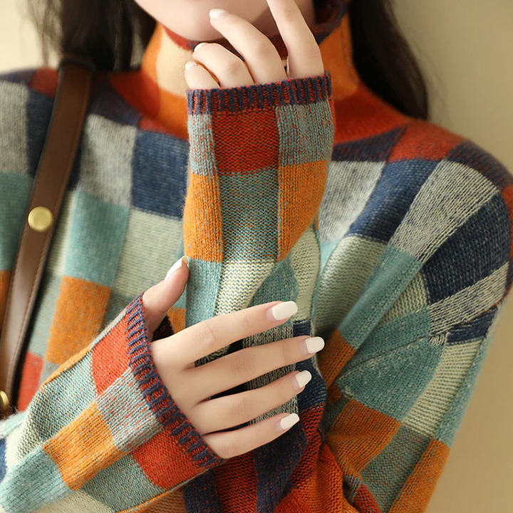 Isla | Knusse Trui in Vintage-stijl