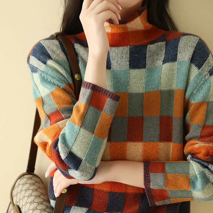 Isla | Knusse Trui in Vintage-stijl