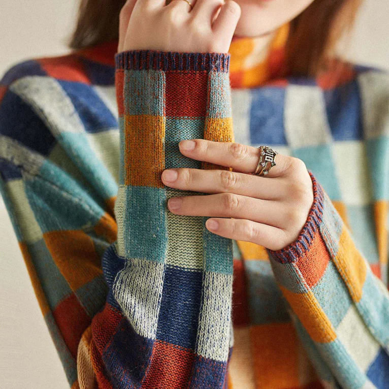 Isla | Knusse Trui in Vintage-stijl