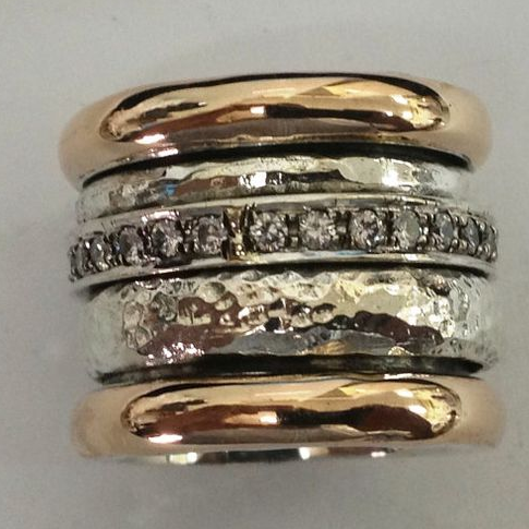 Erna | Ring in Hammerschlag-Optiek